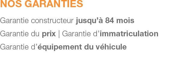 Garanties mandataire auto